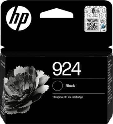 Cartouche d'encre HP Originale 924 Noire Standard - 6S8S8AE