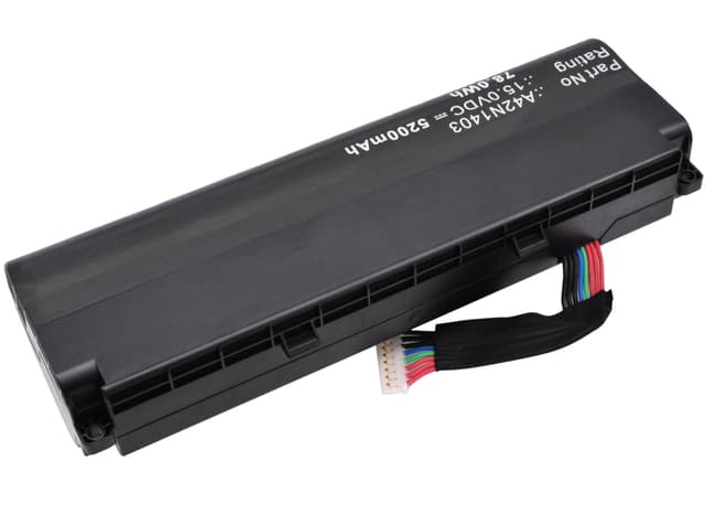 DLH - Batterie pour PC portable ASUS G751J - References A42N1403 / A42NI403 / A42LM93 / A42LM9H - 5200mAh-78Wh