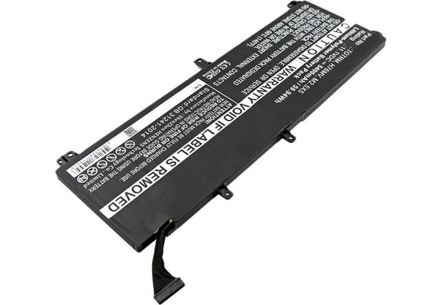 DLH - Batterie pour PC portables DELL Precision M3800 / XPS 15 (9530) - 5400mAh-60Wh