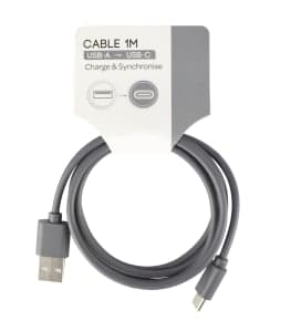 Câble USB-A vers USB-C 1 mètre - Réf. 800201