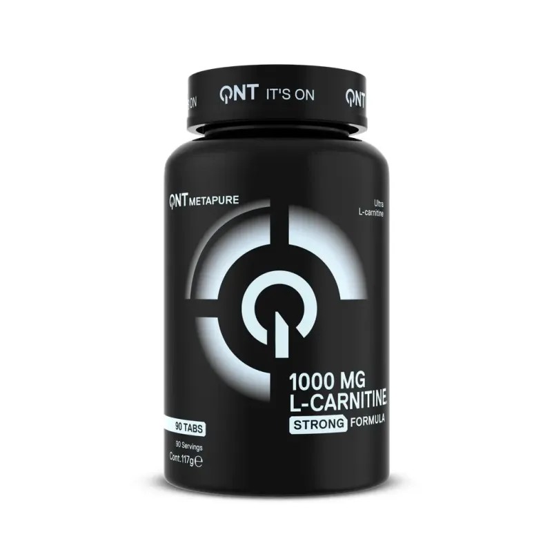 Complément alimentaire 90 tablettes QNT Maxi L-Carnitine