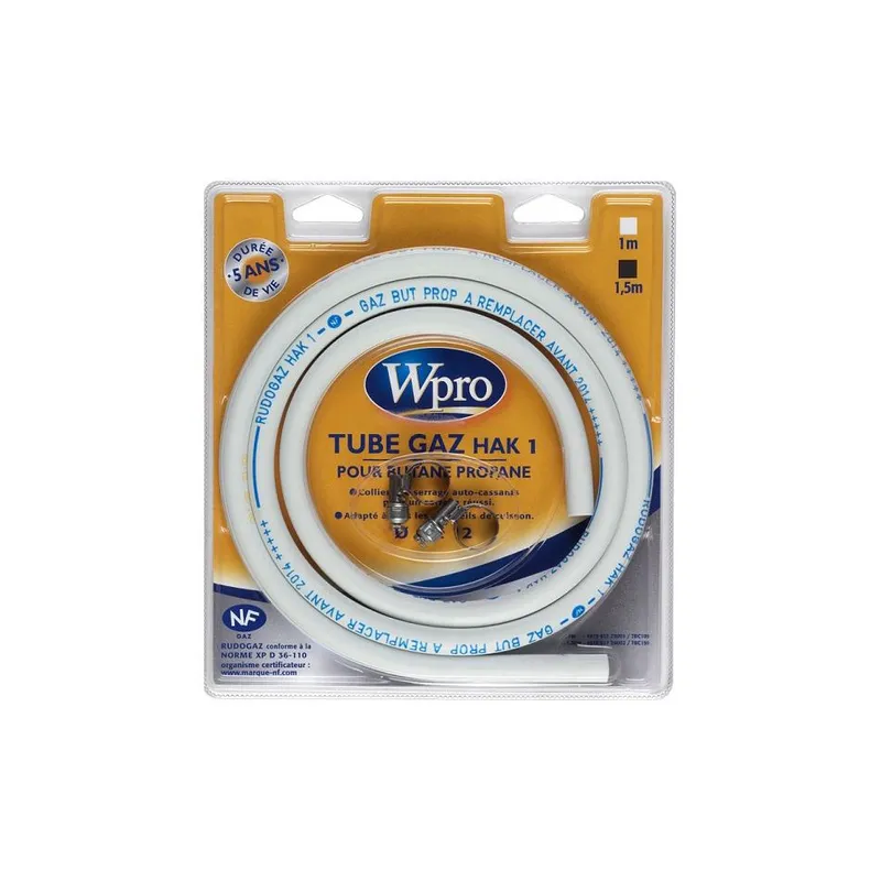 Wpro TBC159 - Tuyau de gaz