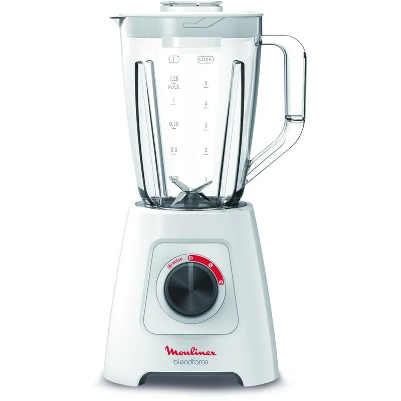 Moulinex Blendforce LM420110 - Bol mixeur blender - 2 litres - 600 Watt - blanc
