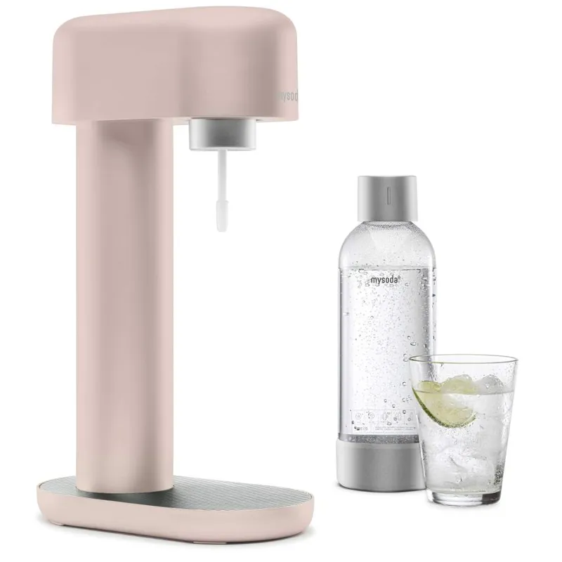 mysoda - machine à gazeifier l'eau + 2 bouteilles - rb003al-lp