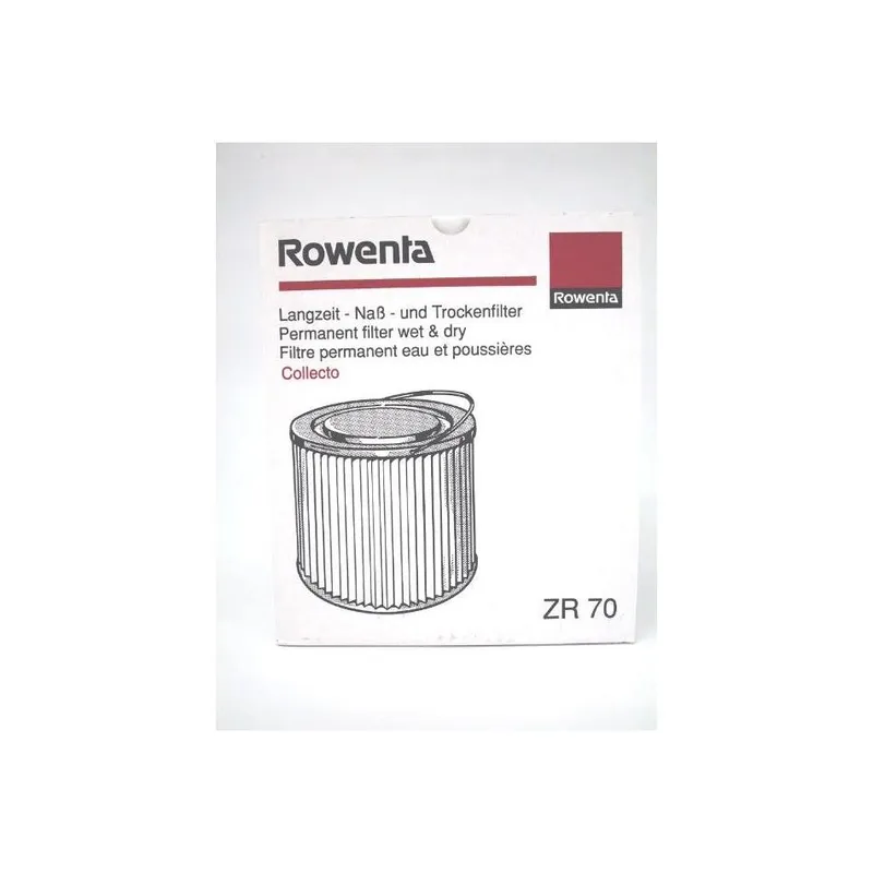 Rowenta ZR70 - Cartouche de filtre - pour COLLECTO RU 605, RU 635