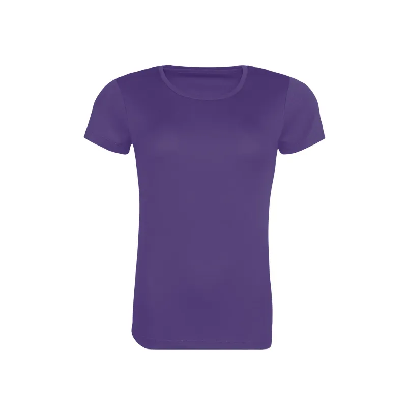 T-shirt de sport en polyester recyclé femme Just Cool