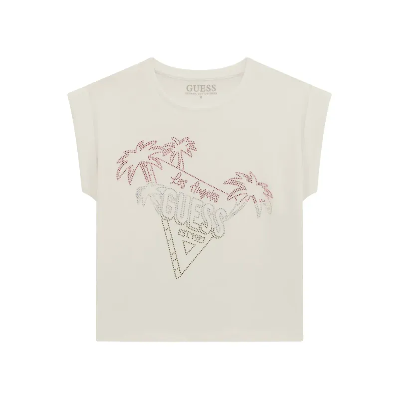 T-shirt fille Guess Midi