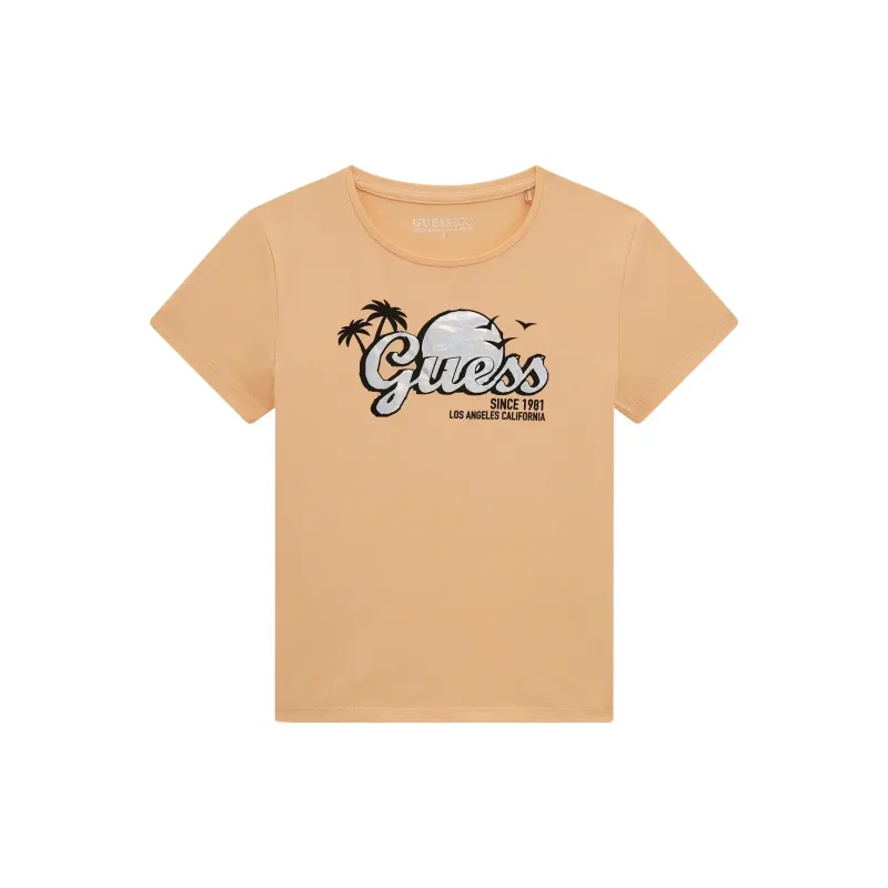 T-shirt fille Guess Midi